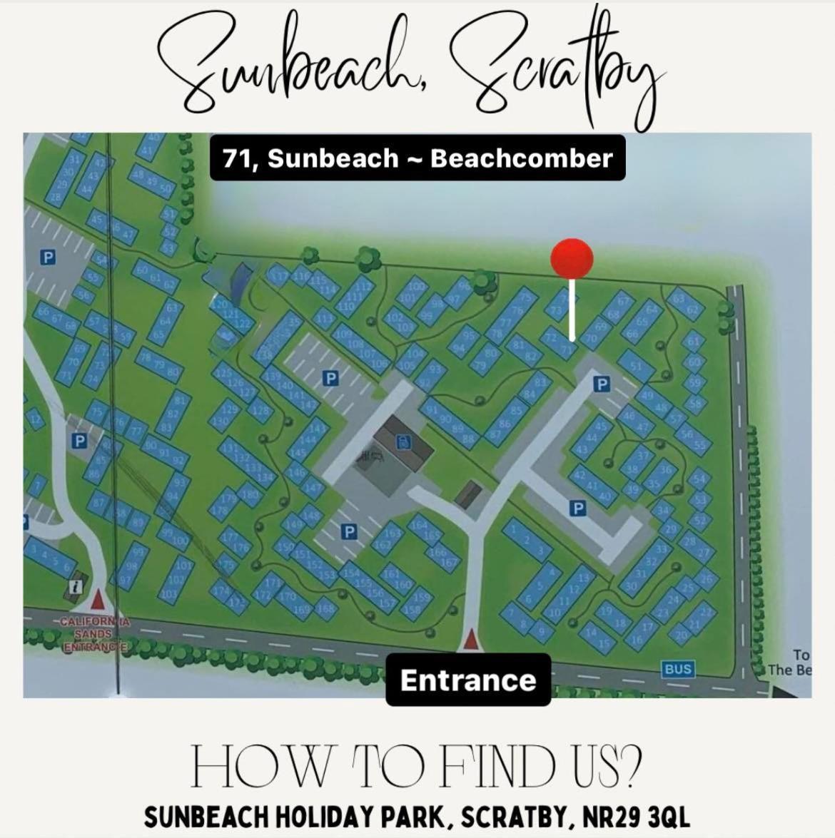 Beachcomber, Sunbeach, Scratby - Two Bed Chalet, Sleeps 4, Free Wi-Fi, Free Club Passes, Free Swimming And Pet Friendly Eksteriør bilde